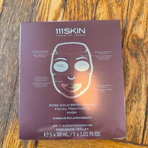 111SKIN Rose Gold Brightening Facial Treatment Masks — 5 pack